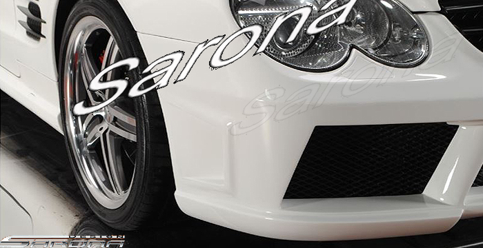 Custom Mercedes SL  Convertible Front Bumper (2003 - 2008) - $680.00 (Part #MB-049-FB)